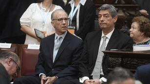 Descargos. Rosenkrantz y Rosatti desnudaron la estrategia del Gobierno. (Foto: Federico Lopez Claro)