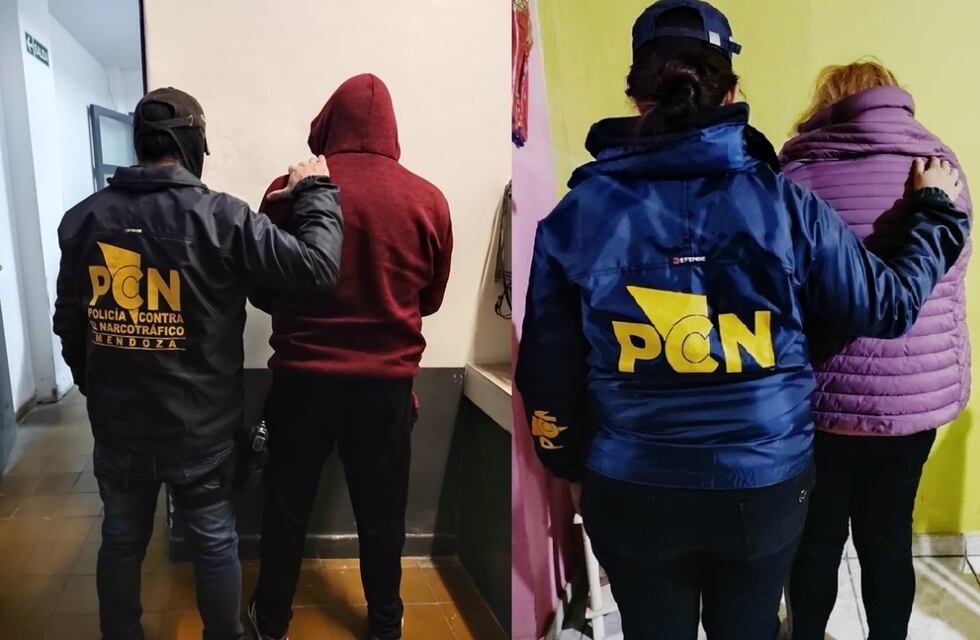Pareja narco detenida en General Alvear