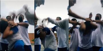 Un adolescente de Neuquén no quiere volver a clases luego de ser golpeado por jugar al "juego de la bandera" que es viral en TikTok.