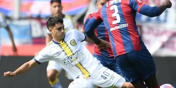 El mediocampista oriundo de Pérez jugó su primer partido oficial el 11 de febrero.