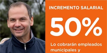 Anuncios de Martín Olivero, intendente de la ciudad de La Punta