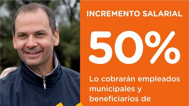 Anuncios de Martín Olivero, intendente de la ciudad de La Punta