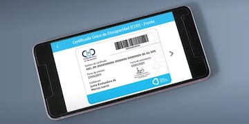 Certificado Único por Discapacidad (CUD), desde la App.