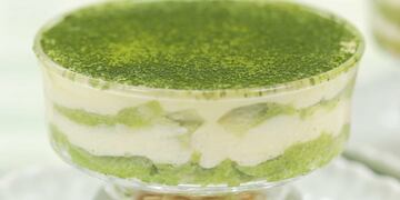Tiramizu de te de matcha, una original receta para sorprender a todos. (Foto: Instagram)