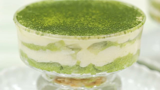 Tiramizu de te de matcha, una original receta para sorprender a todos. (Foto: Instagram)