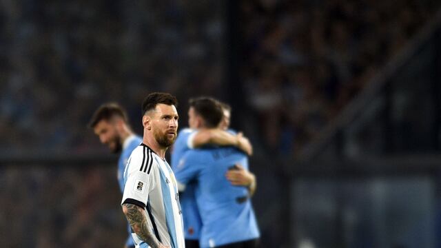 La cara de Messi tras la primera derrota de Argentina en casi un año.