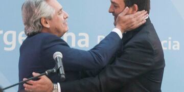 Marin Soria Jura 
Alberto Fernandez
Ministro de justicia de la nacion
Casa rosada 
Foto Federico lopez Claro