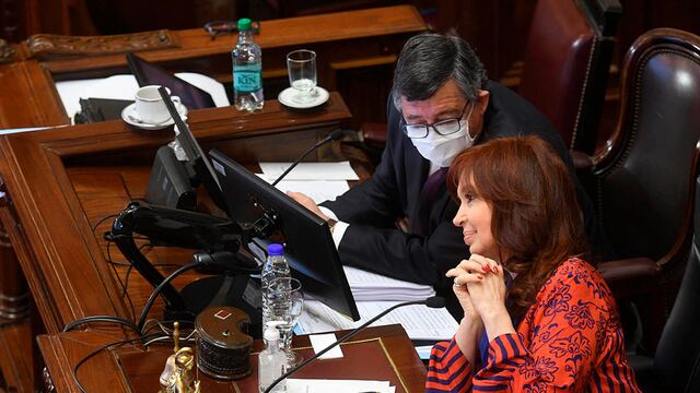 Cristina Kirchner firmará un nuevo decreto para volver a las sesiones presenciales (Foto Archivo)