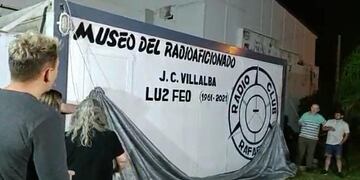 Se inauguró el museo del radioaficionado