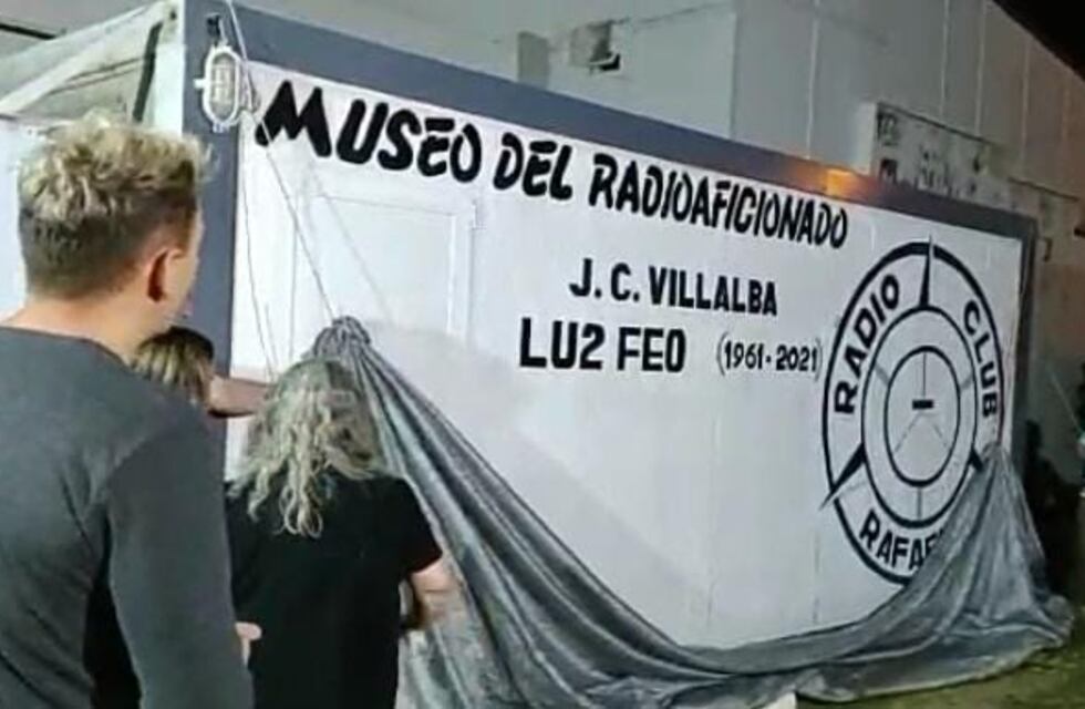 El Radio Club Rafaela inauguró oficialmente el museo