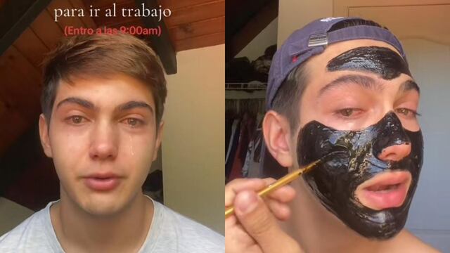 Se mostró triste por tener que ir a su trabajo.