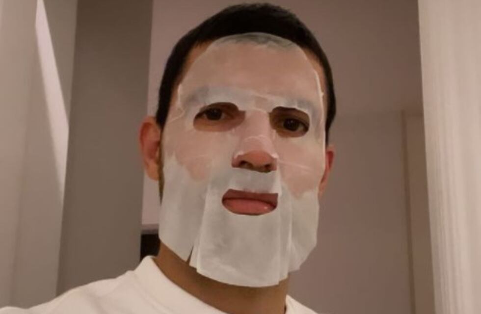 “La vi y me la puse”: el Kun Agüero compartió su modo “spa”