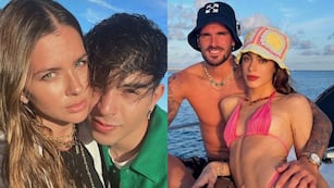 Tini con Rodrigo De Paul y Rusherking con la China Suárez