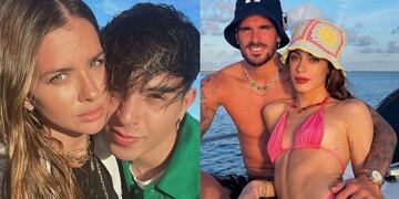 Tini con Rodrigo De Paul y Rusherking con la China Suárez