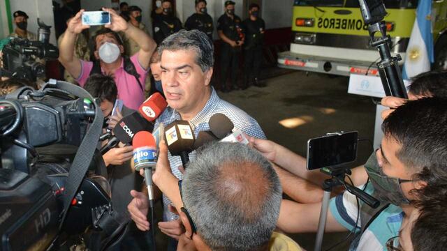 Capitanich se refirió a los cortes de calle: “no estoy a favor de los piquetes y no me endilguen que soy el líder de los piqueteros”