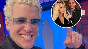 La cruda postura de Alex Caniggia sobre la polémica separación de Wanda Nara y Mauro Icardi: “La hizo perfecto”
