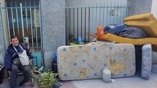 Los dejaron en la calle: personas con discapacidad fueron desalojadas en San Luis y piden ayuda.