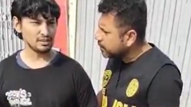 Matías Ozorio fue detenido en Perú