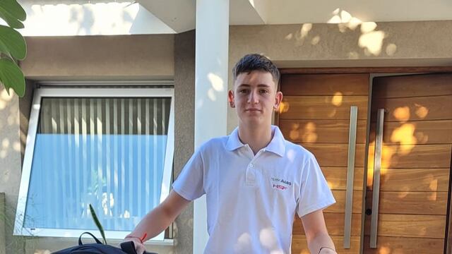 Fausto Arnaudo piloto de karting Arroyito