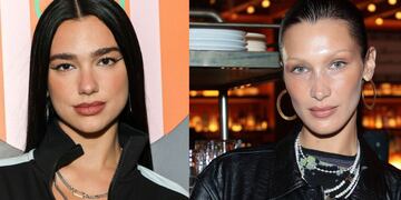 Dua Lipa y Bella Hadid imponen tendencia con sus microbikinis.