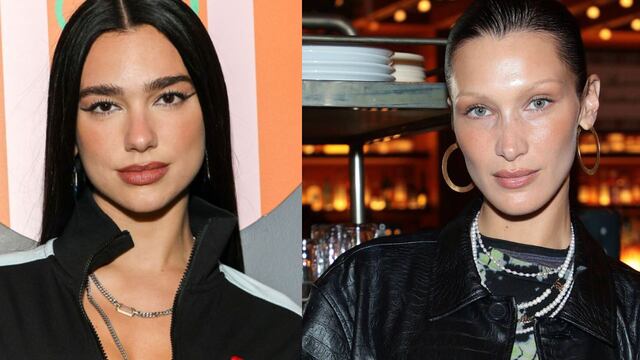 Dua Lipa y Bella Hadid imponen tendencia con sus microbikinis.