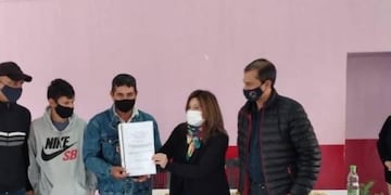 Cooperativa Construcción recibió su matrícula habilitante.