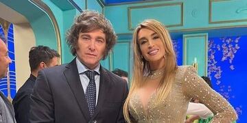 Javier Milei y Fátima Florez