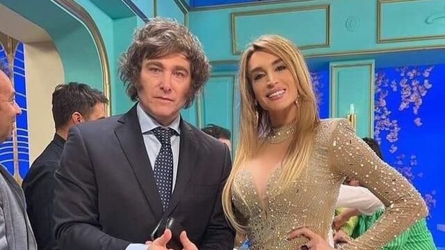 Javier Milei y Fátima Florez