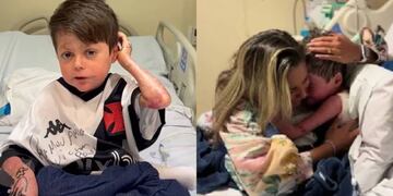Se reencontró con su hijo después de 16 días en coma y el emotivo video se hizo viral.