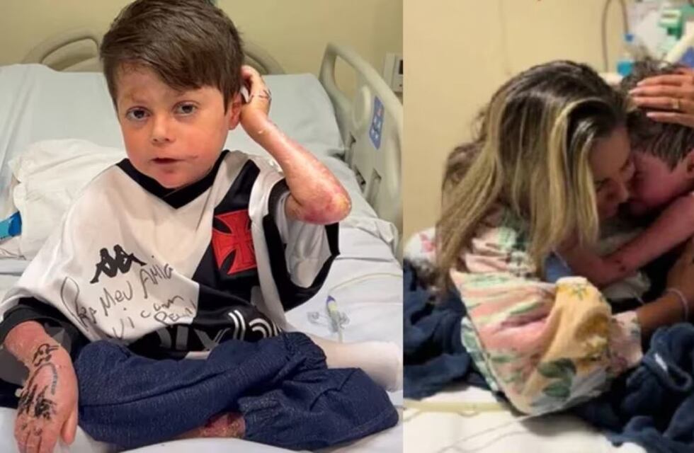 Se reencontró con su hijo después de 16 días en coma y el emotivo video se hizo viral