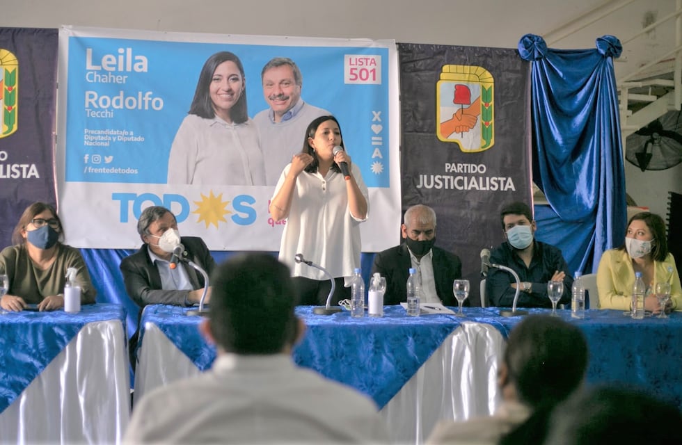 “La unidad de nuestro espacio político está consolidada”, aseguró Leila Chaher