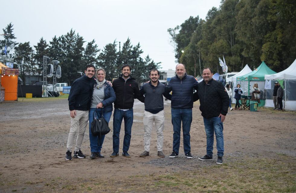 Candidatos de Unión por la Patria presente en la 166º Exposición Rural