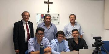 El equipo que compitió el año pasado, en el 2020.