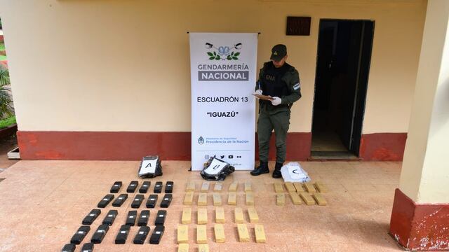 Puerto Iguazú: hallan cargamento de marihuana abandonado.