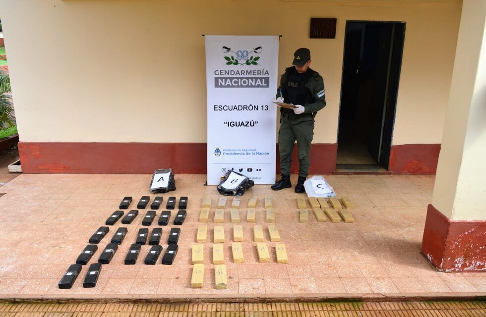 Puerto Iguazú: hallan cargamento de marihuana abandonado