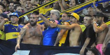 Rafael Di Zeo y Mauro Martín no podrán estar presentes en el Superclásico. Foto: Sergio Cejas.