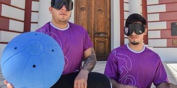 Oscar Méndez y Nahuel Barroso fueron convocados a la Selección Argentina de Goalball.