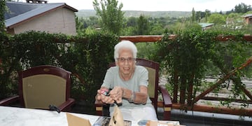 Norma Siboldi cumplió 100 años en noviembre y fue agasajada por la Dirección de Turismo de Tanti por ser la "turista más longeva". (Foto: Facebook / Tanti Turismo).
