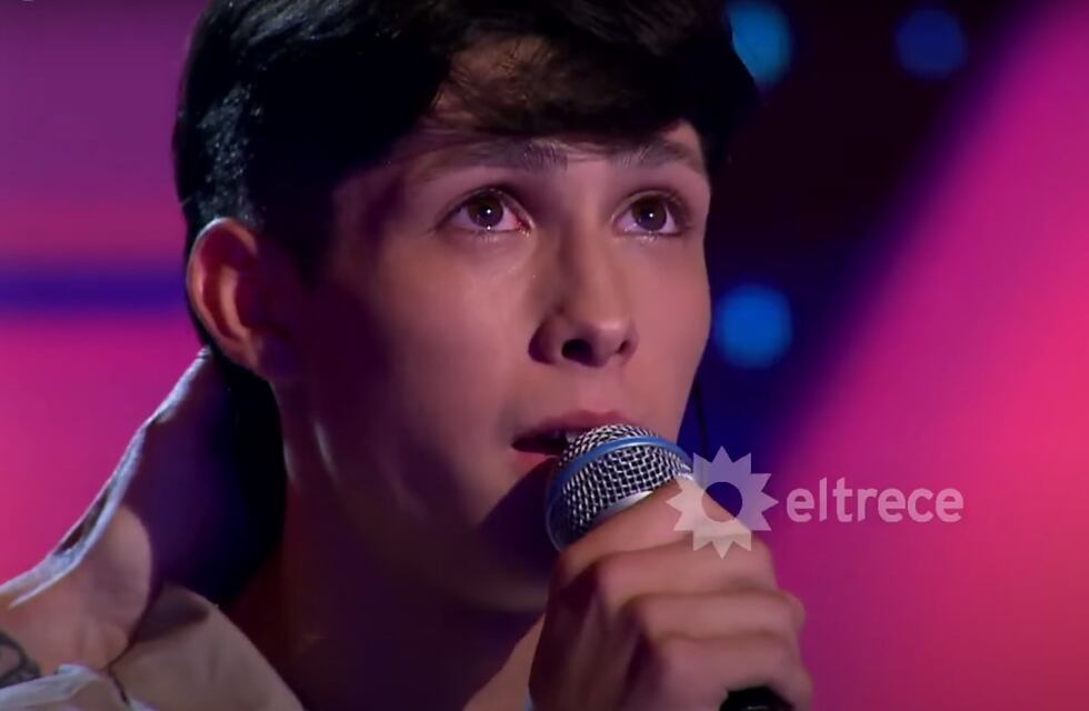 Canta conmigo ahora: el cordobés Gaspar Gigena y la tremenda emoción por la presencia de su madre