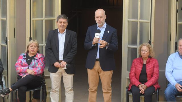 Horacio Rodríguez Larreta en Mendoza. Ignacio Blanco / Los Andes