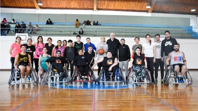 Ushuaia: lanzamiento de la Liga Municipal de básquet inclusivo