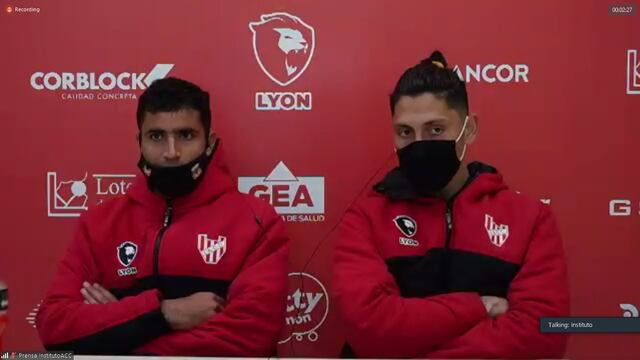Leo Ferreyra (a la izquierda), el lateral que es uno de los goleadores de Instituto (archivo La Voz).