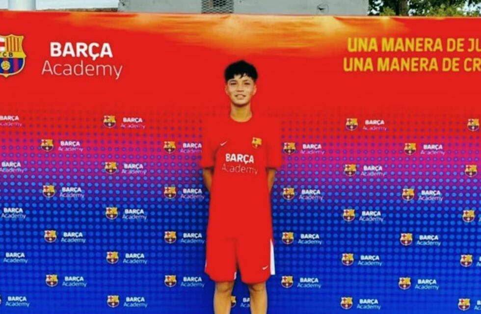 Quién es el joven de Merlo, San Luis, que se fue a jugar al Barcelona