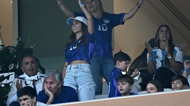 Así vivió la familia de Lionel Messi la consagración de Argentina.