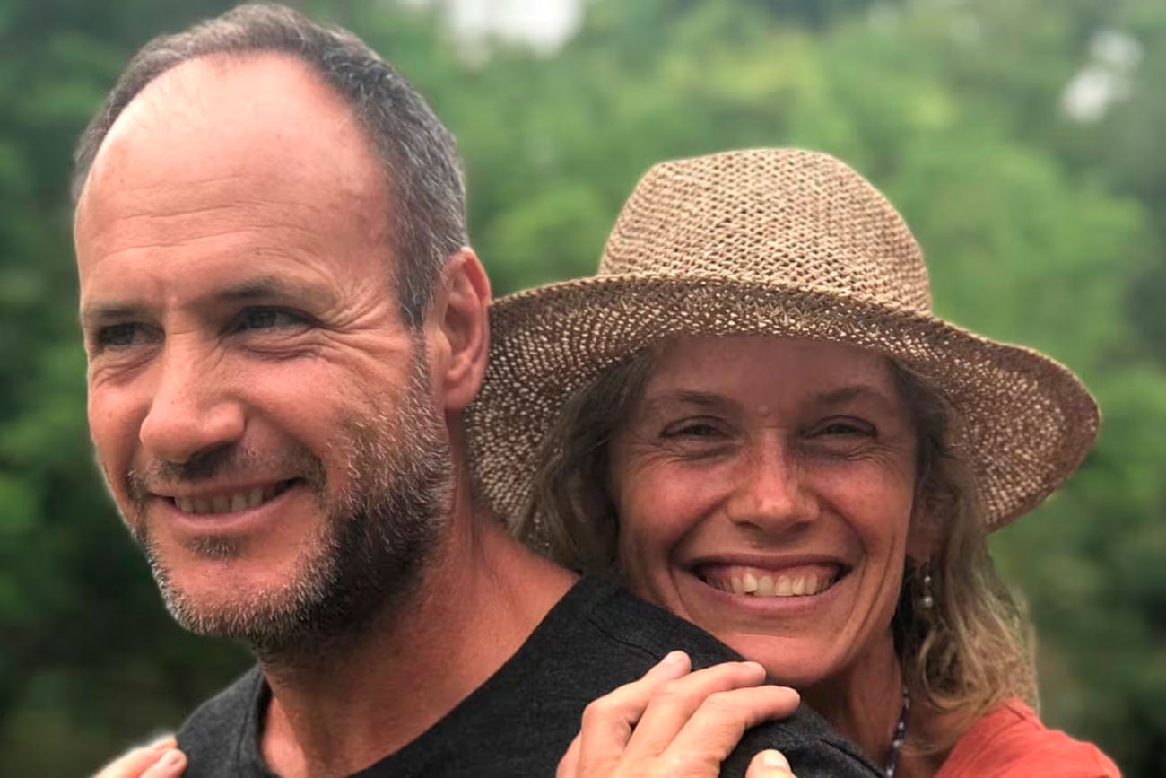 Maru Botana y su esposo. Foto: web.