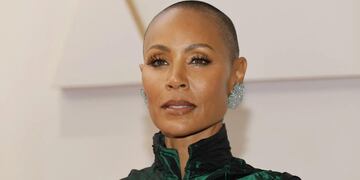Jada Pinkett fue protagonista indirecta de la ceremonia de la entrega de los Oscar, a raíz de la broma que el actor Chris Rock hizo sobre su calvicie y de la bofetada que Will Smith le dio a su colega para defenderla. Foto: Los Andes.