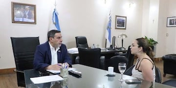 La médica María Rigesti y el ministro Luis Medina Ruiz confirmaron el acompañamiento institucional.