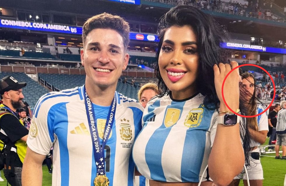 Quién es la hincha que inquietó a la novia de Julián Álvarez por una foto con “La Araña”