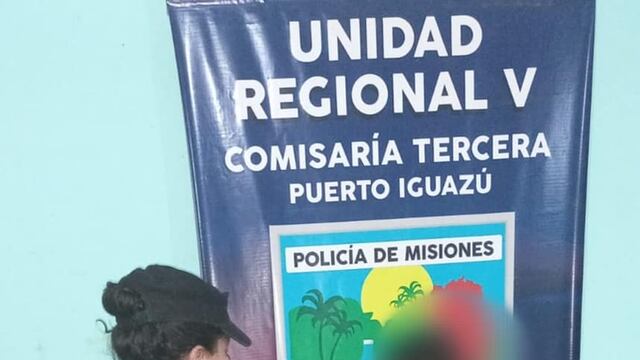 Puerto Iguazú: terminó detenido tras destrozar los vidrios de un local bailable.