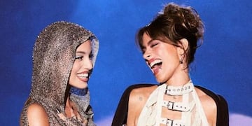 La realidad de cuando se apaga la TV: Emilia Mernes y Tini Stoessel de fiesta y a puro goce